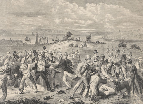 Assassination Attempt on Prince Alfred, Sydney, March 1868 - Image from National Museum Australia