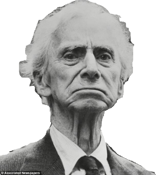 Bertrand Russell ex daily mail